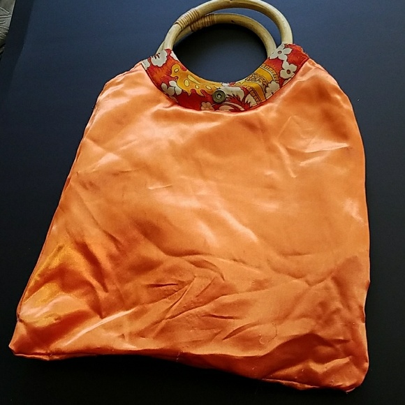 MYSTIQUE BEADED TROPICAL SATCHEL BAG - Picture 7 of 8